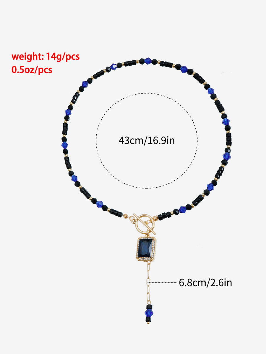 blue necklace — view 7