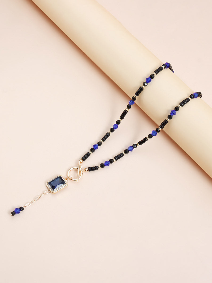 blue necklace — view 8
