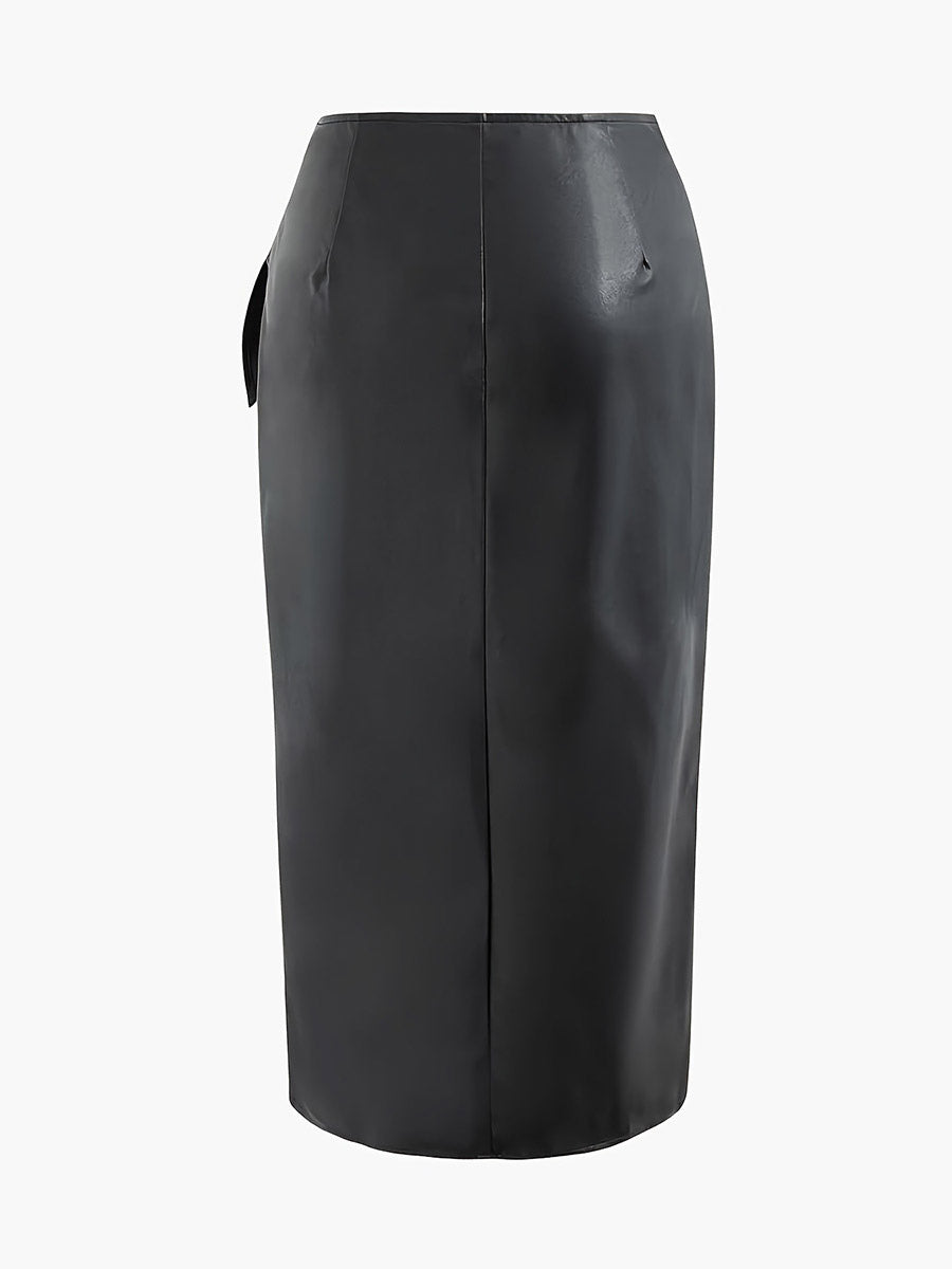 Black Leather Trousers — view 4