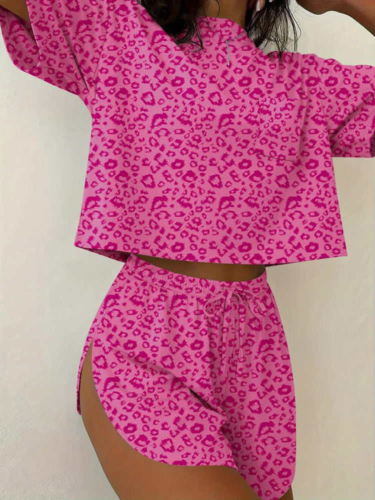 Rose Short-Sleeve Two-Piece Set — view 9