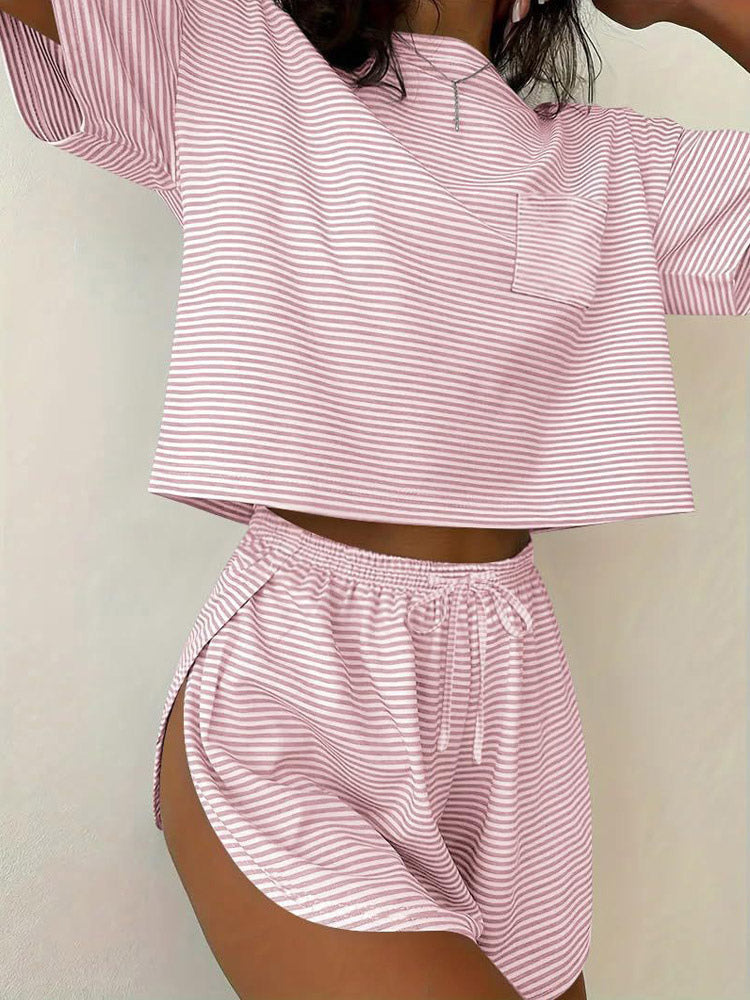 Rose Short-Sleeve Two-Piece Set — view 7