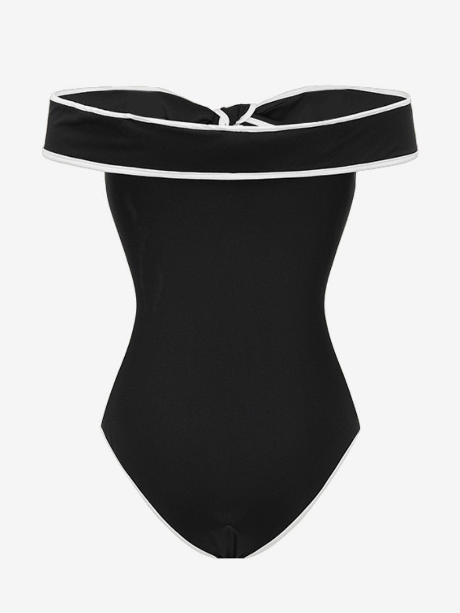 Black Sleeveless Bow Detail Beach Cover-Up — view 14