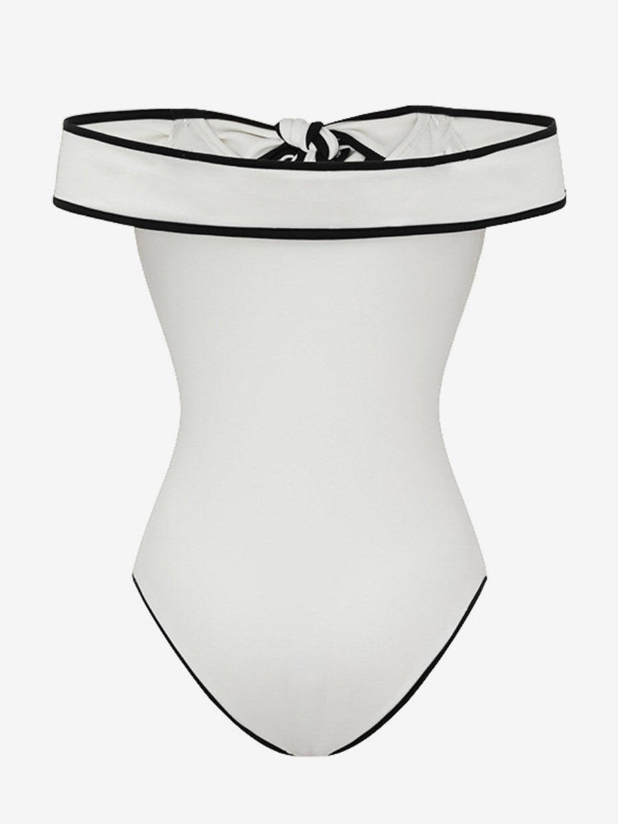 Black Sleeveless Bow Detail Beach Cover-Up — view 7