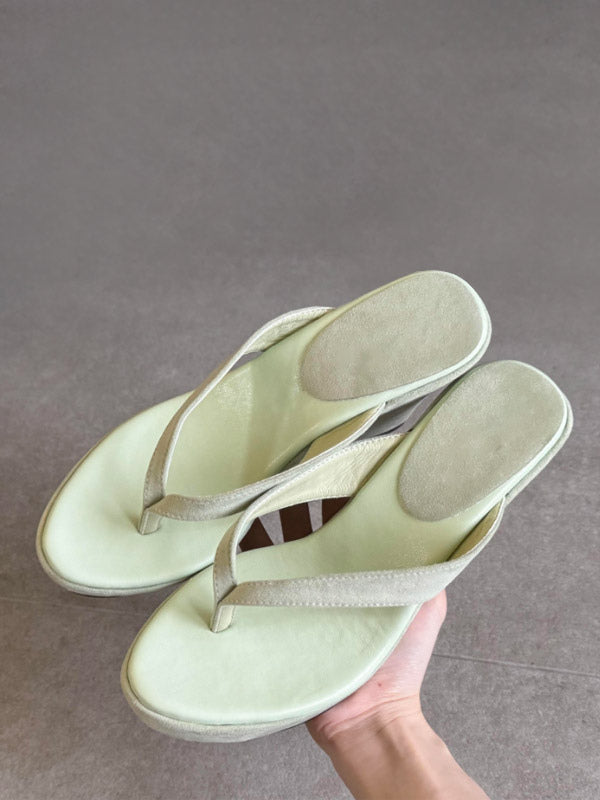 Apricot Wedge Sandals — view 5