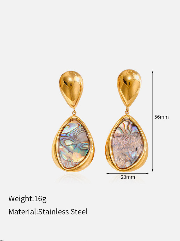 pink earrings — view 8