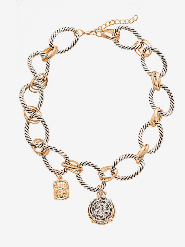 gold necklace — view 6