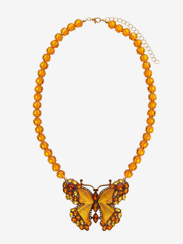 orange necklace — view 4
