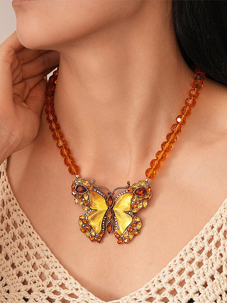 Orange Necklace — view 1