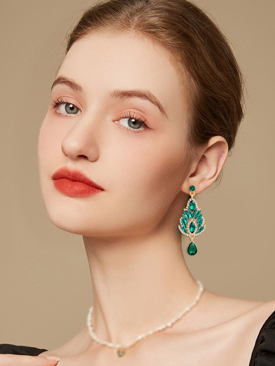 Green Earrings — view 1