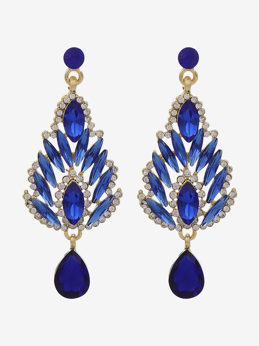 green earrings — view 6