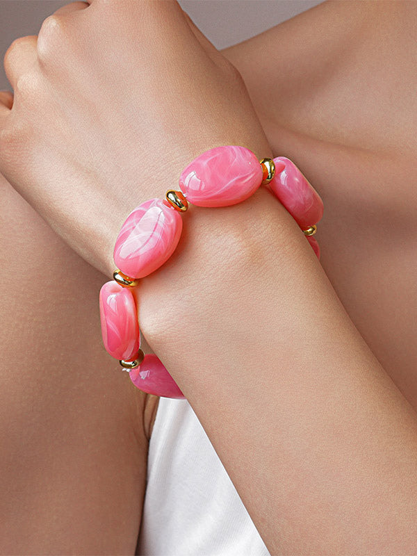 green bracelet — view 3