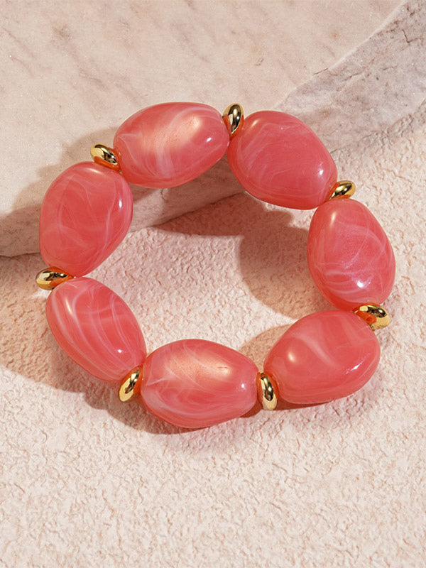 green bracelet — view 4