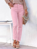 Pink Denim Jeans — view 1