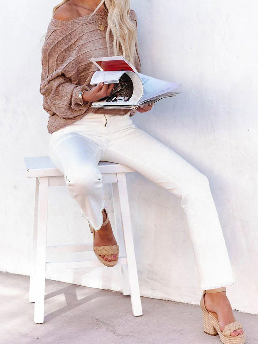 Pink Denim Jeans — view 6