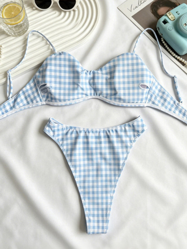 blue bikini set — view 4