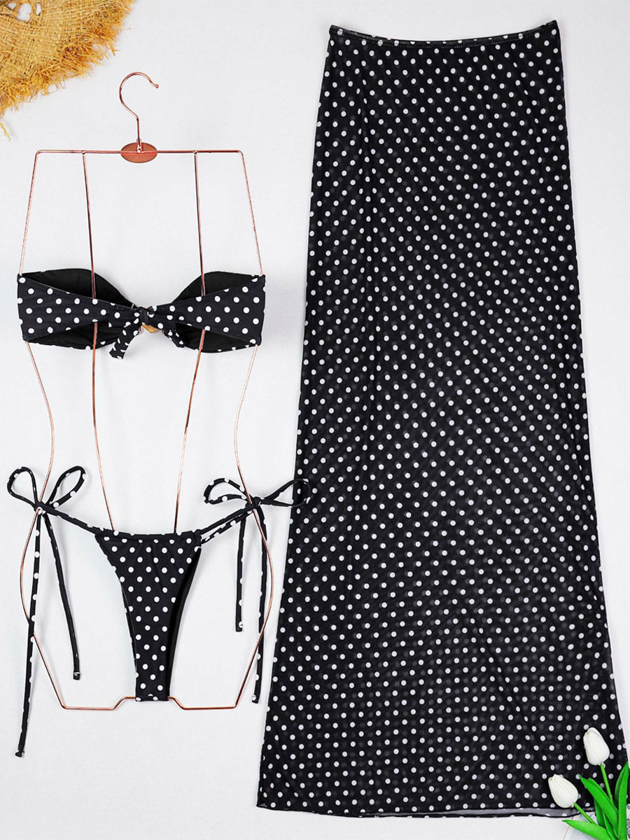 navy sleeveless beach cover up — view 3