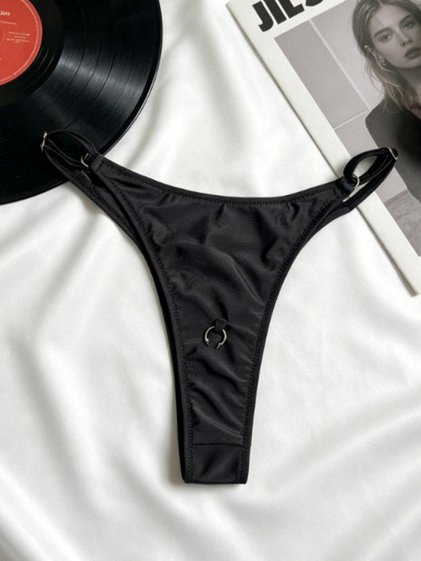 black bikini set — view 6