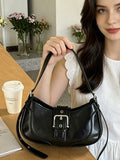Black Buckle Handbag — view 1