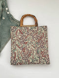 Purple Floral Handbag — view 1