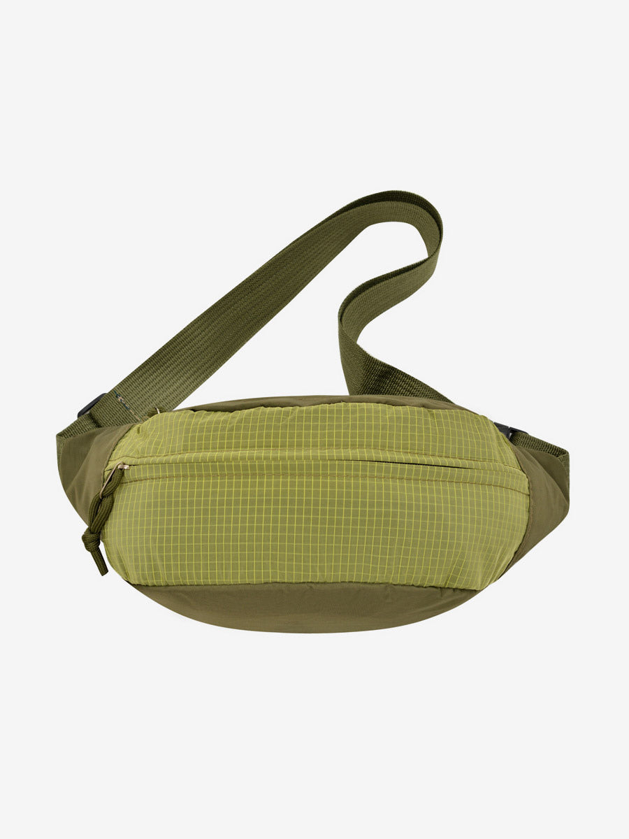 green contrast panel handbag — view 4