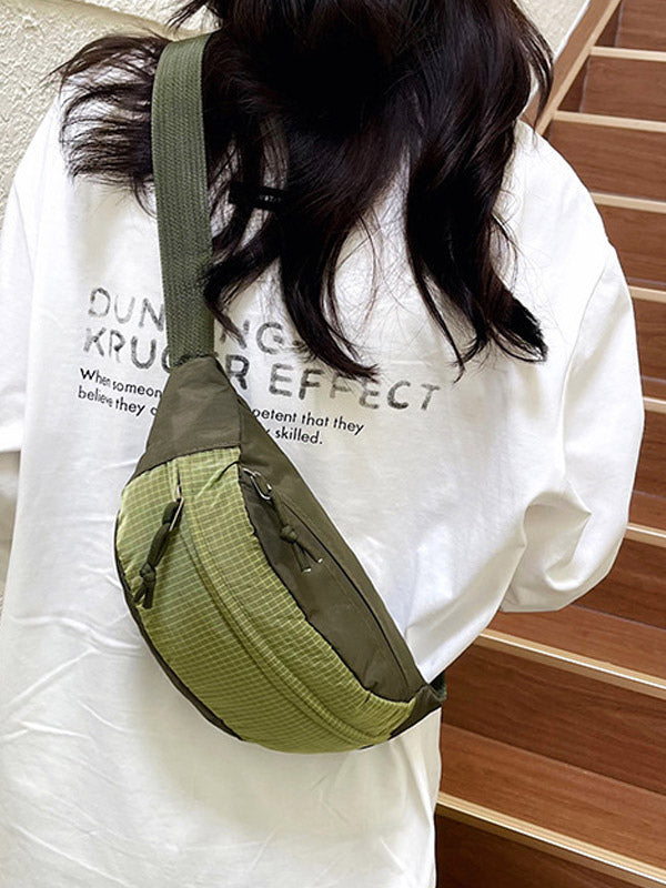 green contrast panel handbag — view 7