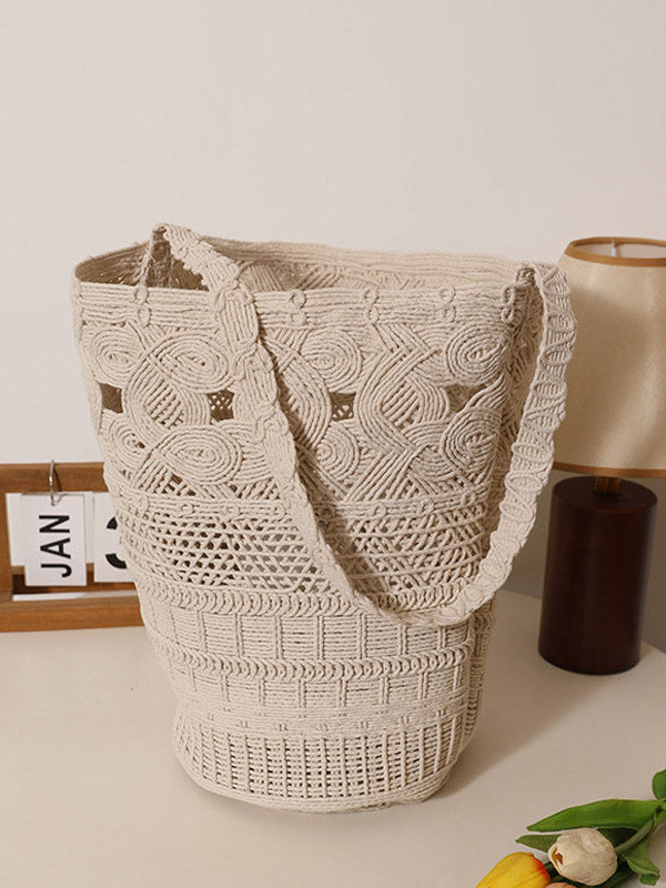 ivory handbag — view 4