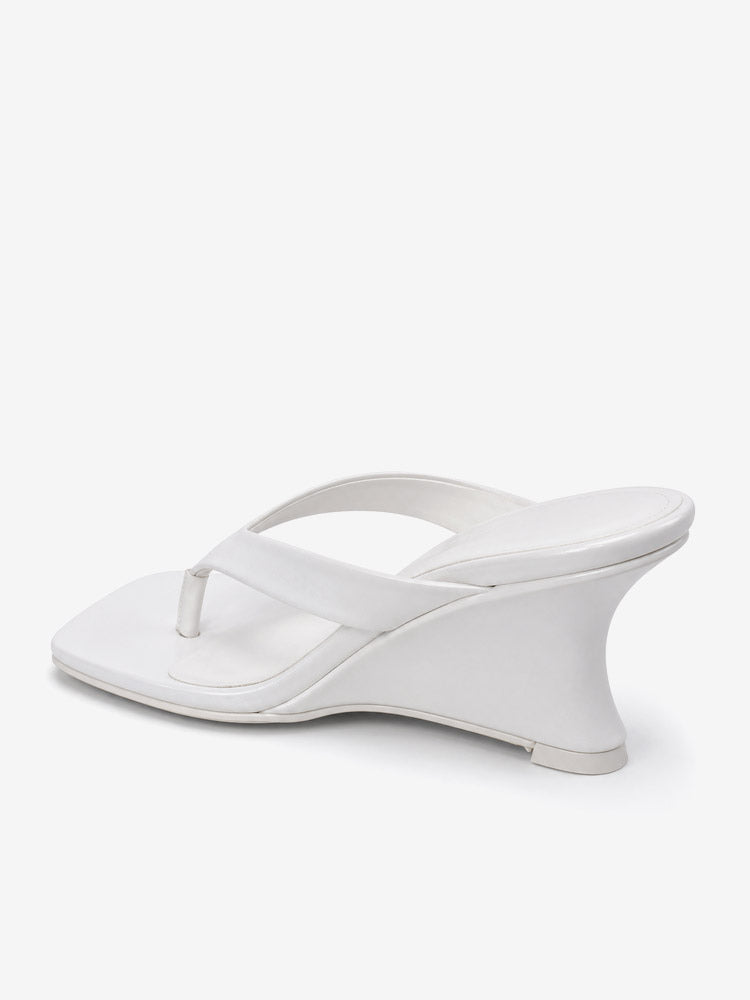 Black Wedge Sandals — view 9