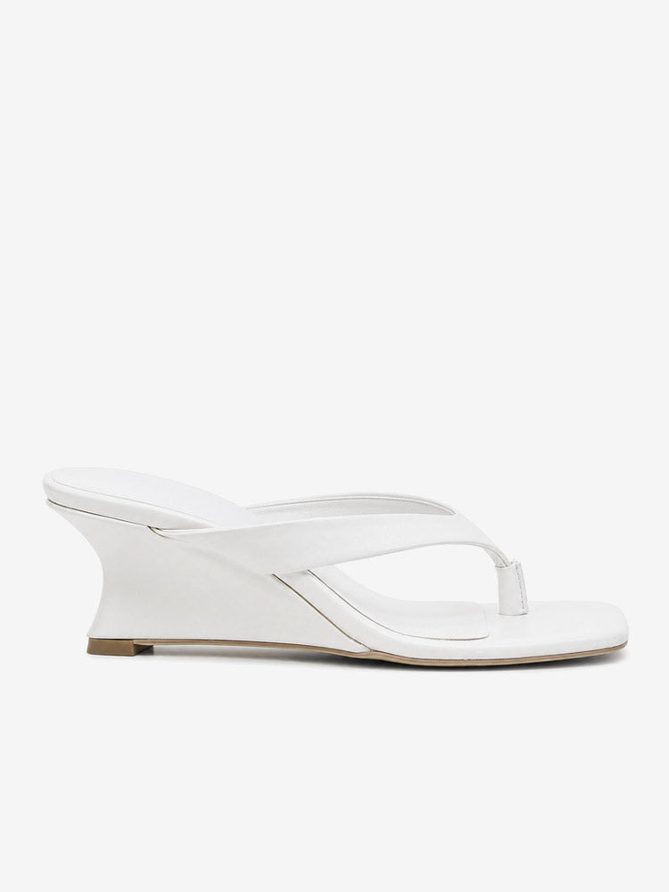 Black Wedge Sandals — view 6