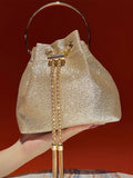 Gold Embellished Handbag — view 1