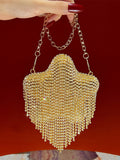Gold Fringe Handbag — view 1