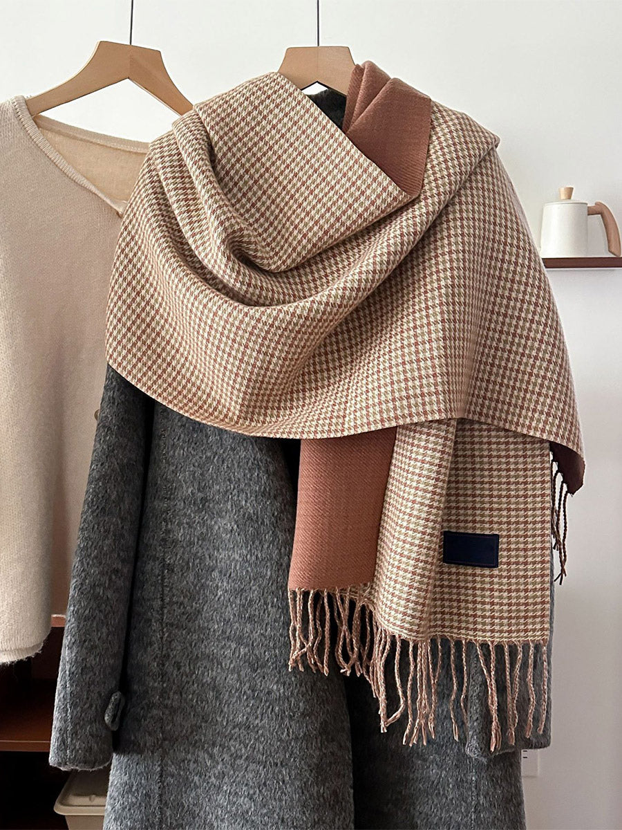pink scarf — view 1