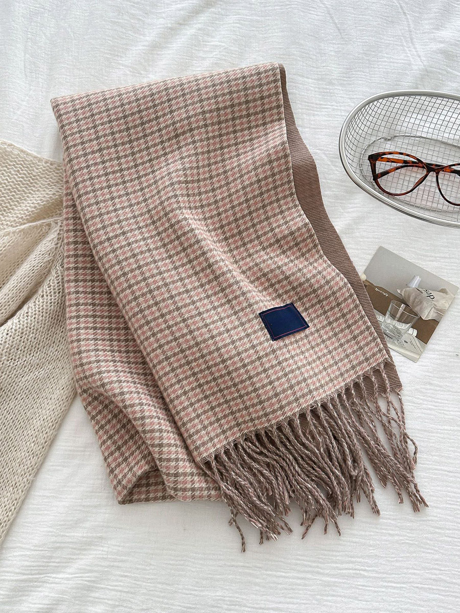 pink scarf — view 3