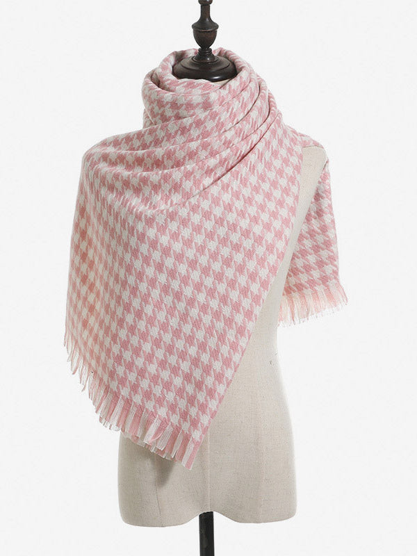 green cashmere scarf — view 7