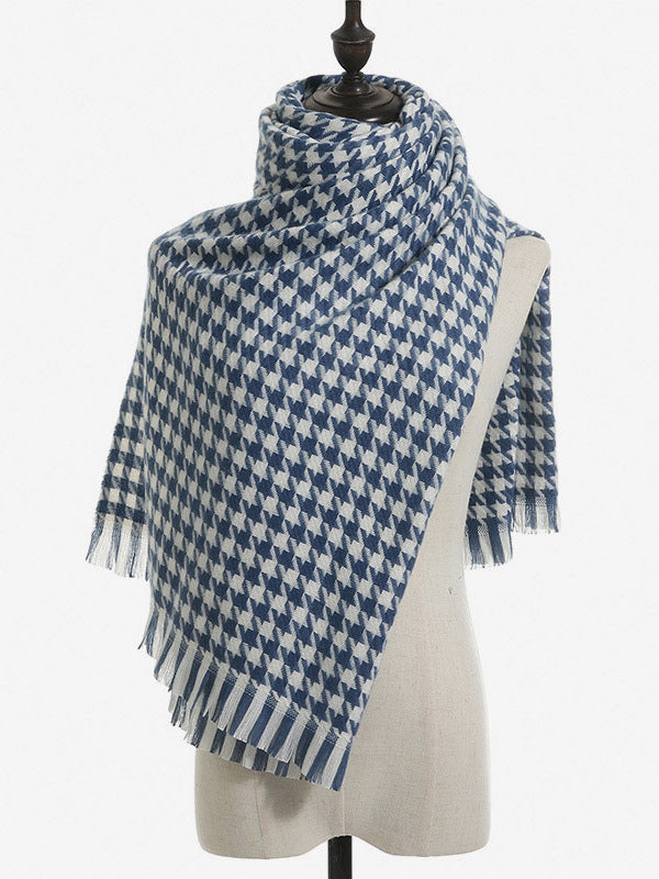 green cashmere scarf — view 10