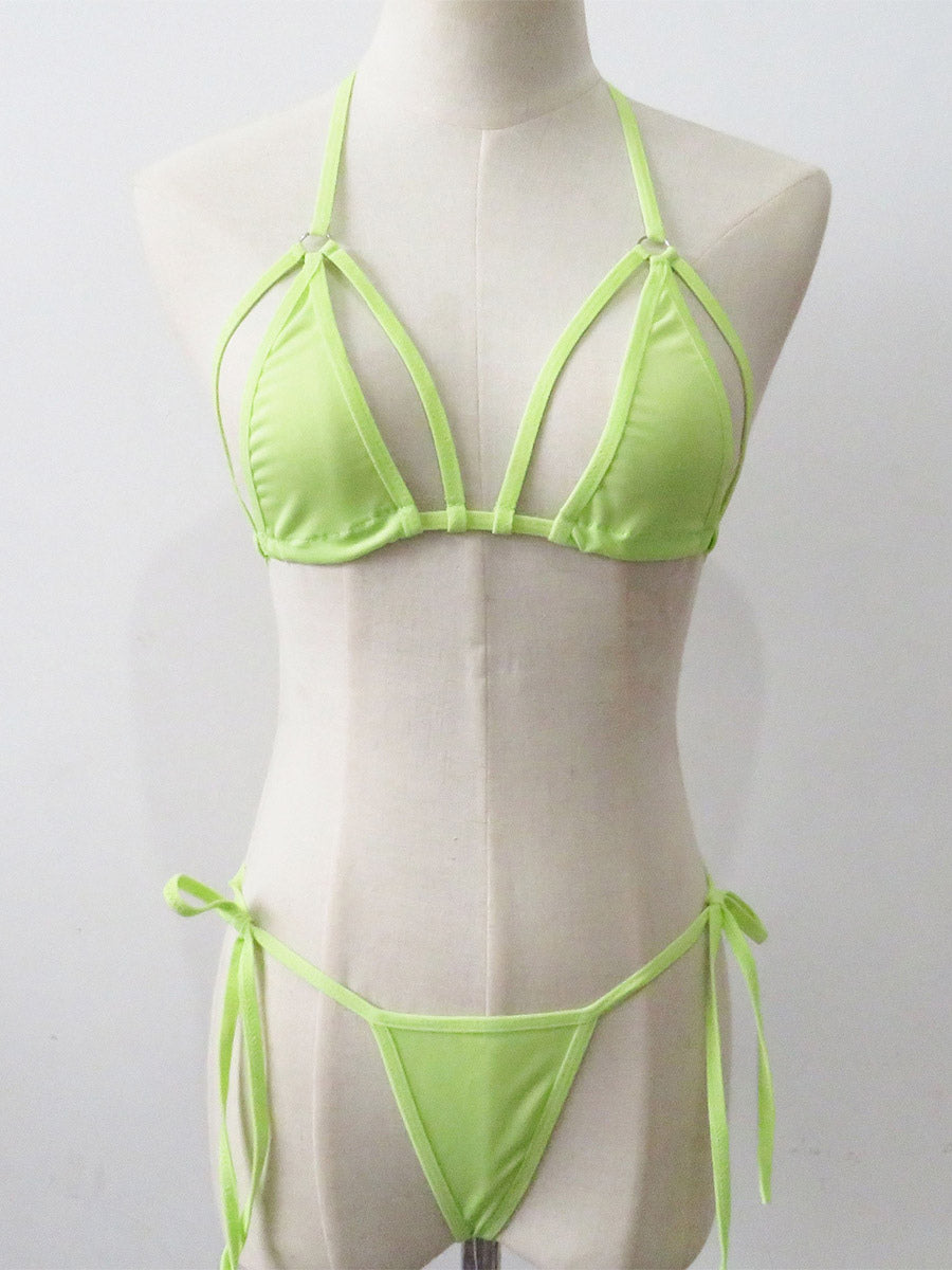 sage bikini set — view 5