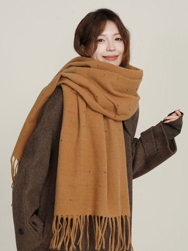 purple scarf — view 1