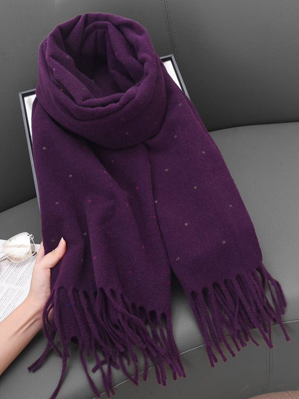 purple scarf — view 3