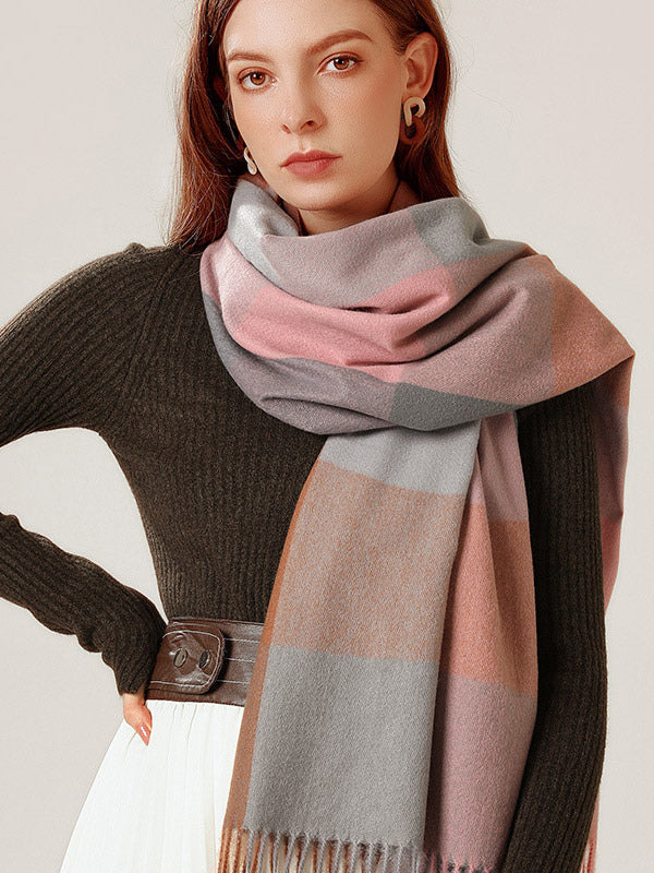 tan scarf — view 1