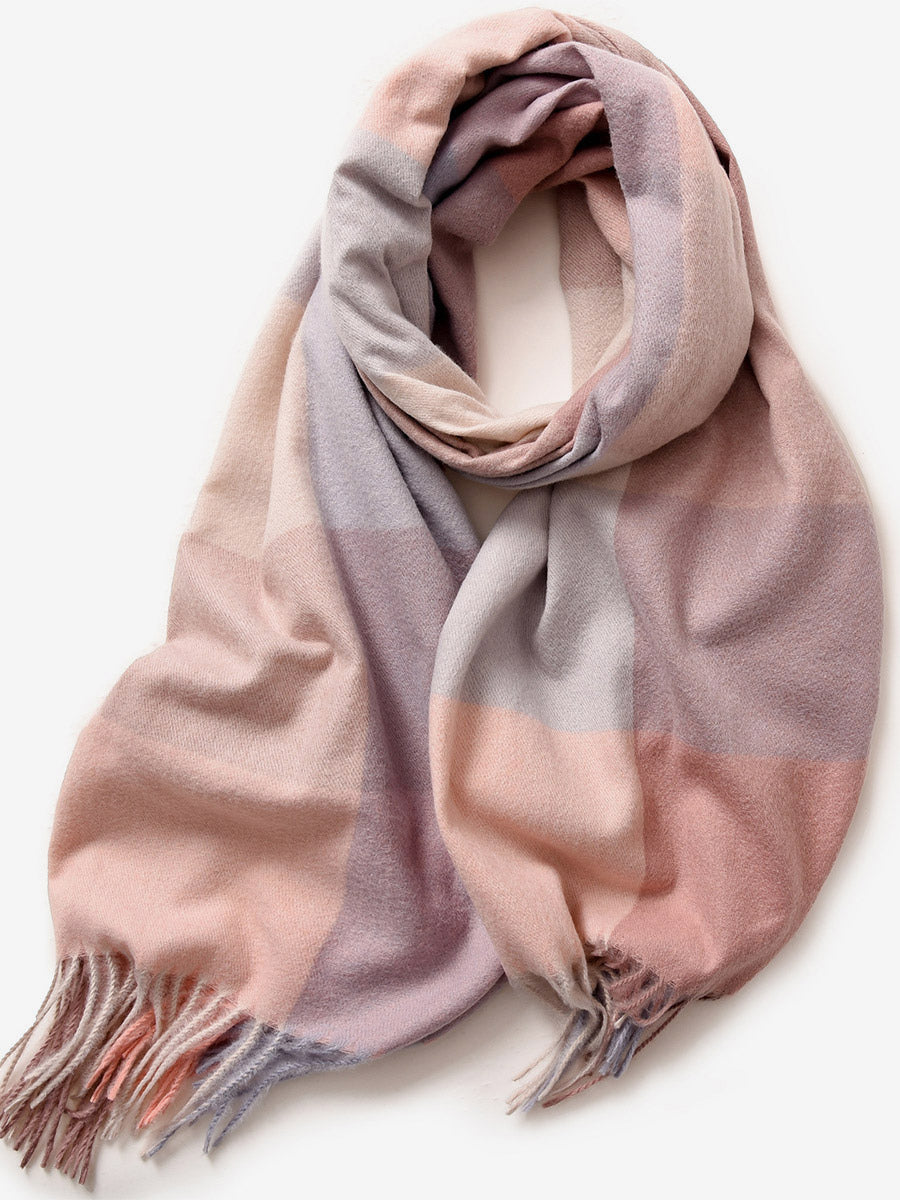 tan scarf — view 2