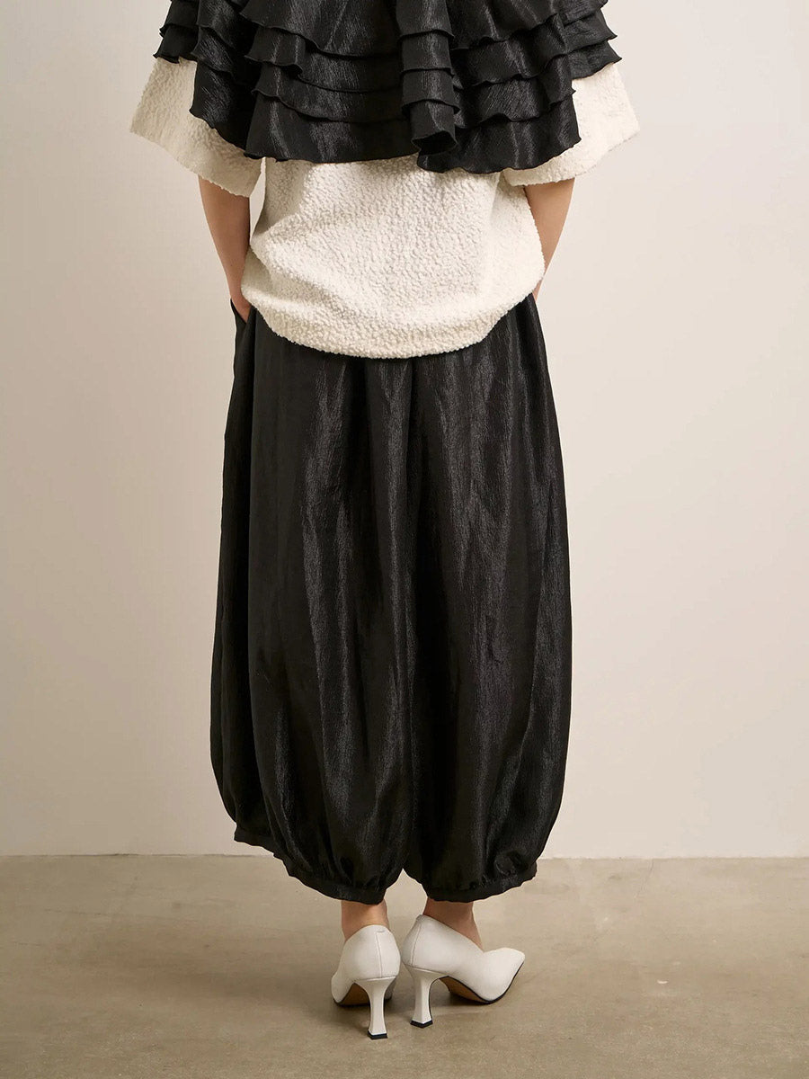 Apricot Relaxed Stretch Panel Trousers — view 17