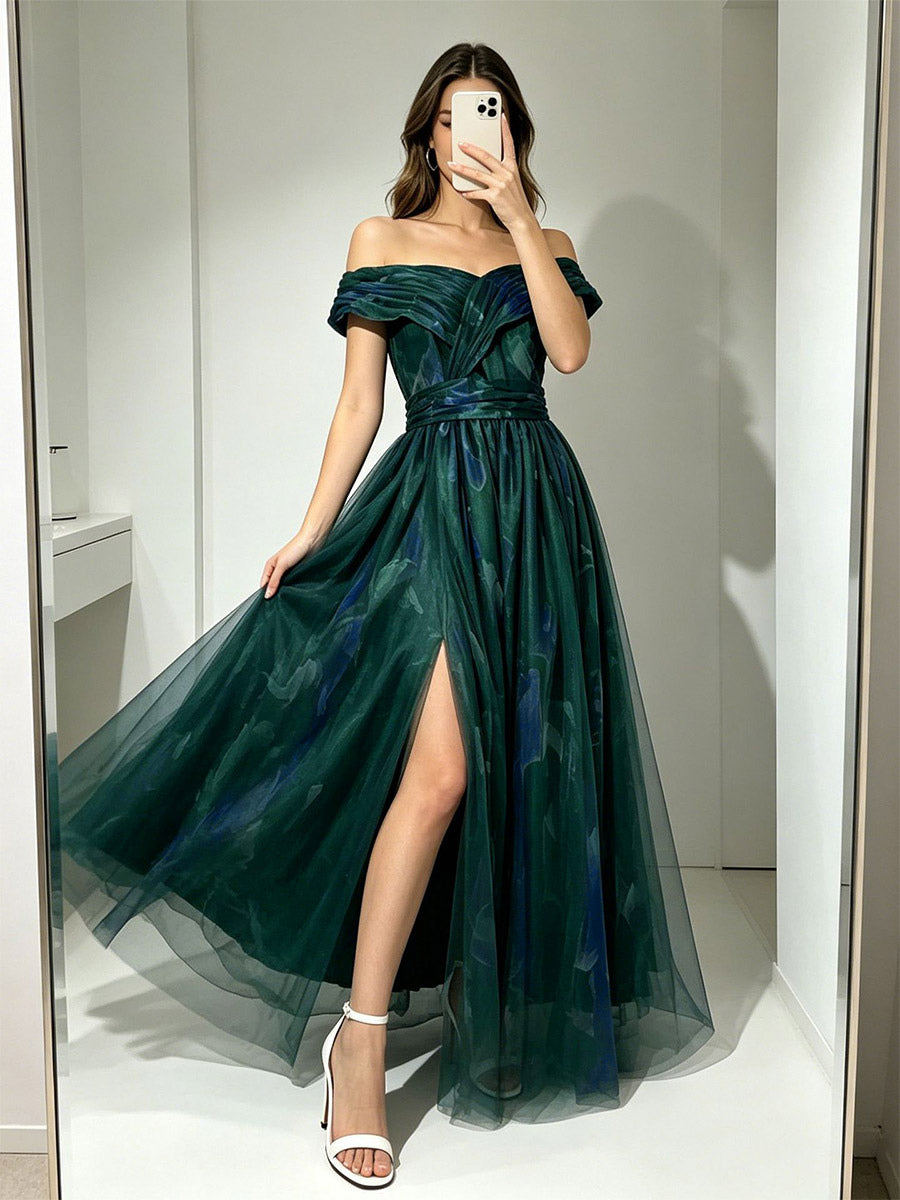Green Sleeveless Maxi Dress — view 3
