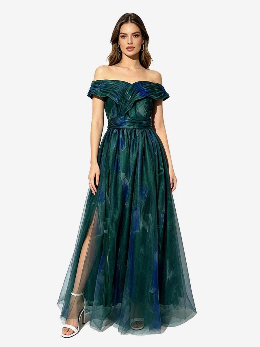 Green Sleeveless Maxi Dress — view 4