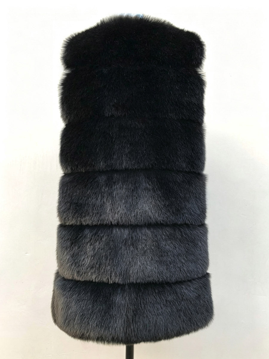 Charcoal Sleeveless Jacket — view 12
