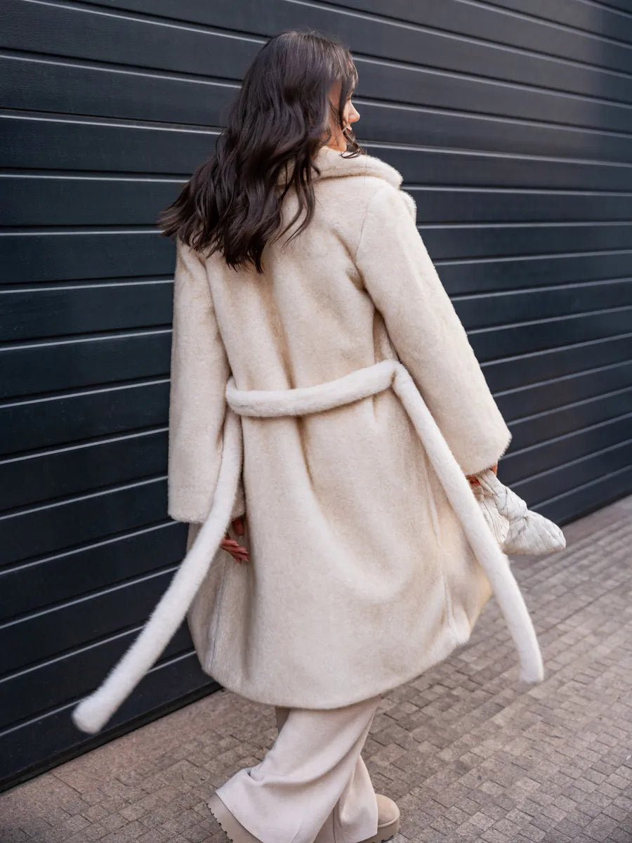 Brown Midi Coat — view 9