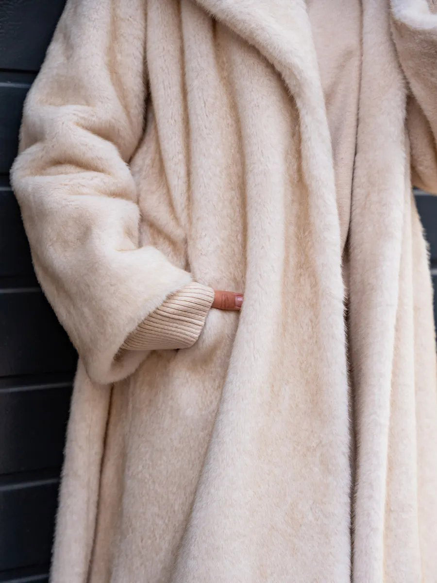 Brown Midi Coat — view 8