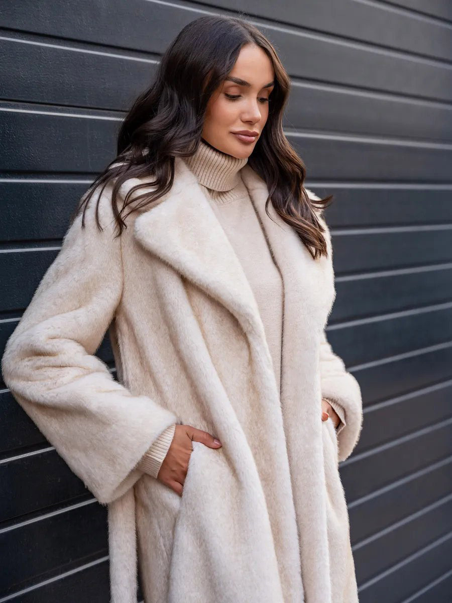 Brown Midi Coat — view 7