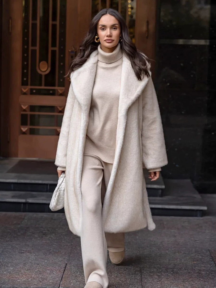 Brown Midi Coat — view 5