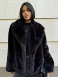 Black Long-Sleeve Belted Midi Jacket — view 1