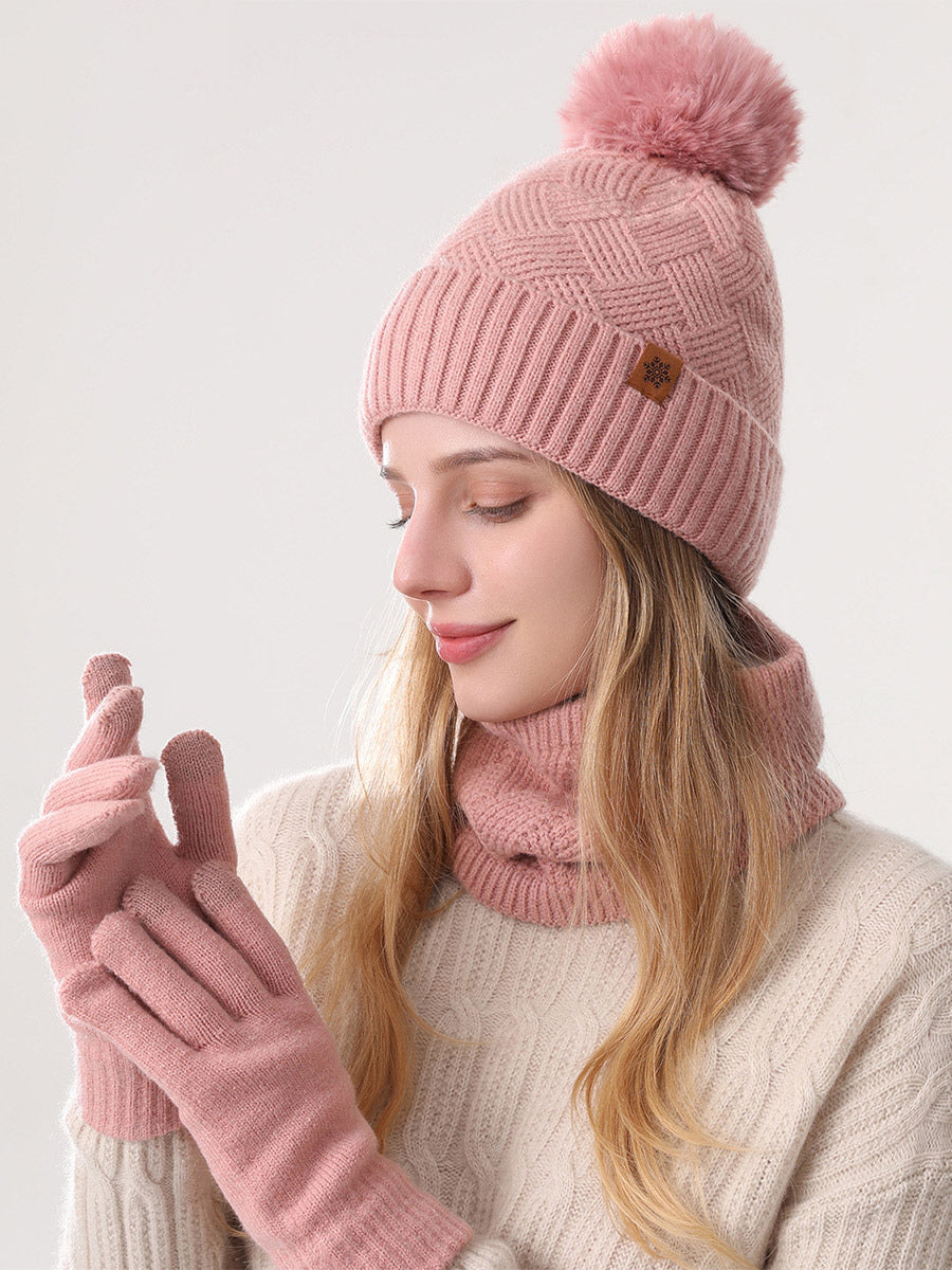 ivory knitted scarf — view 5