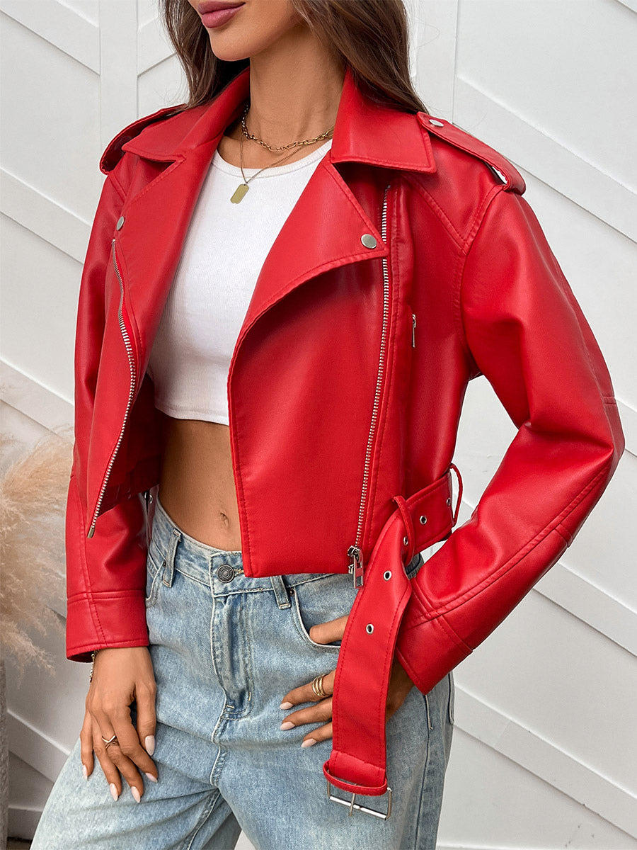 Red Pockets Short Jacket — view 4